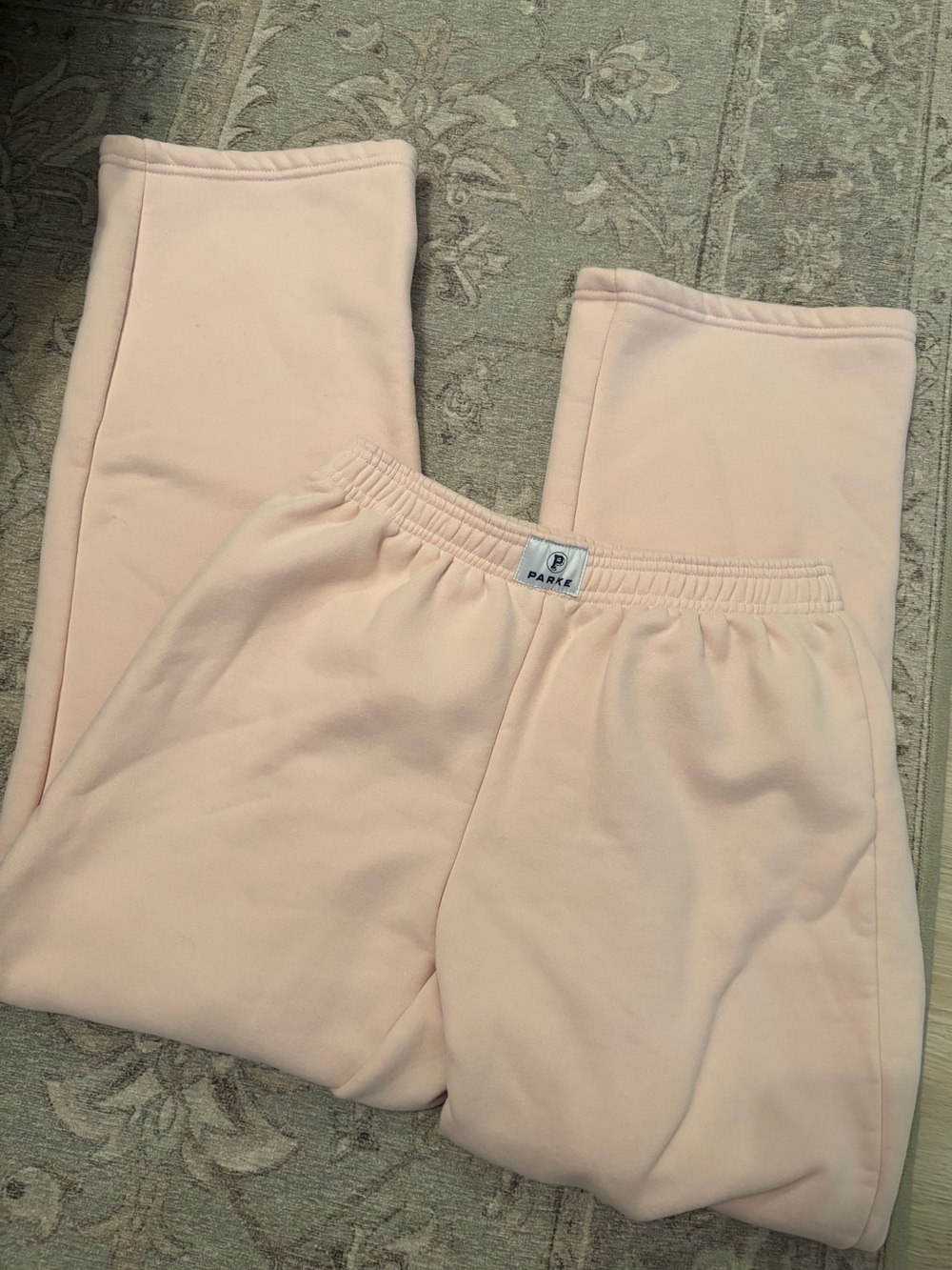 Parke pink boxer sweatpants